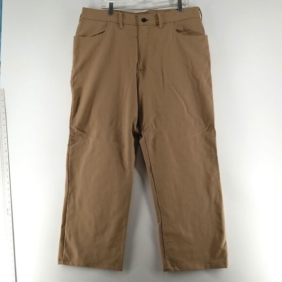 AGO Industries Canvas Pants Men's 38/29 Flame-Resistant Tan Vintage Workwear - Picture 1 of 11